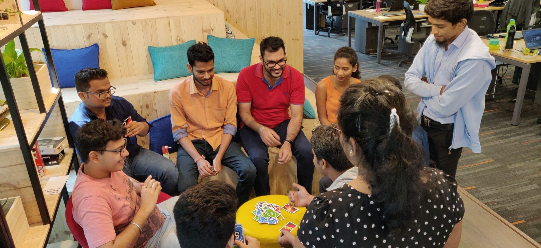 Intelligence Node employees Playing cards